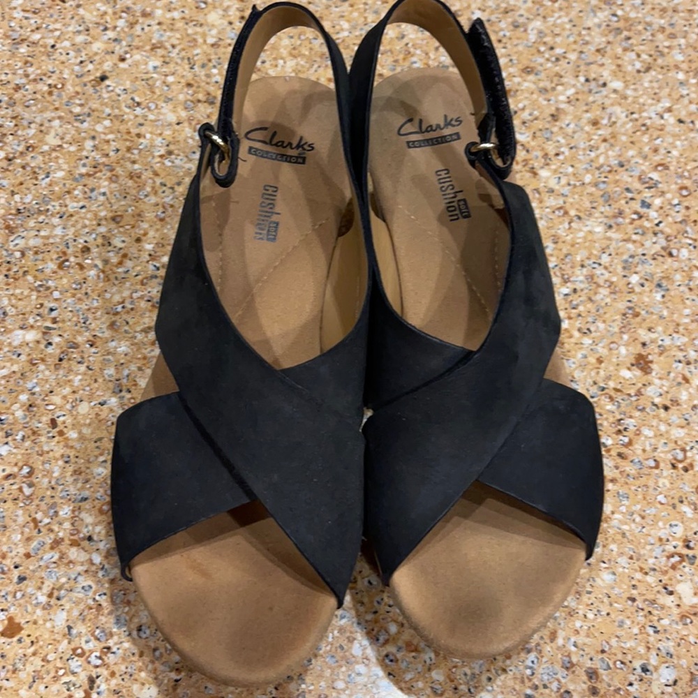 Clarks collections women’s wedge sandal